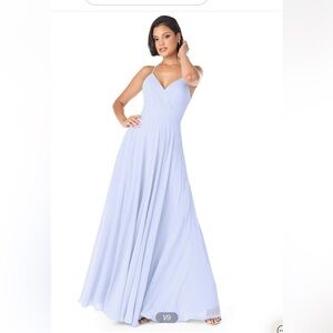 Azazie Lavender Bridesmaid Dress